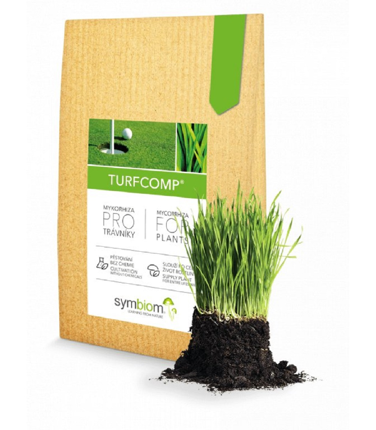 Turfcomp - Symbiom - mykorhizní přípravek pro trávník - 750 g