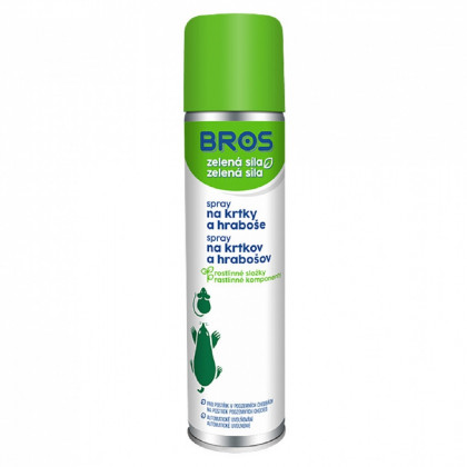 Spray na krtky a hraboše - Bros - ochrana proti krtkům - 400 ml
