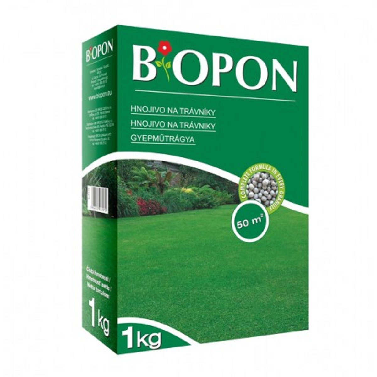 Hnojivo na trávník - Bopon - granulované hnojivo - 1 kg