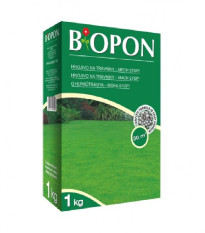 Hnojivo na trávník Mech Stop - Bopon - granulované hnojivo - 1 kg