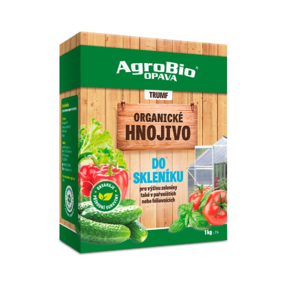 Trumf do skleníku - AgroBio - přírodní granulované hnojivo - 1 kg