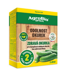 Zdravá okurka - AgroBio - přírodní ochrana proti plísním a škůdcům - 2 x 50 ml