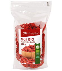 BIO Kustovnice čínská - Goji - bio plod sušený - 200 g