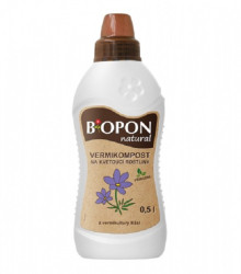 Vermikompost na kvetoucí rostliny - BoPon - přírodní tekuté hnojivo - 500 ml