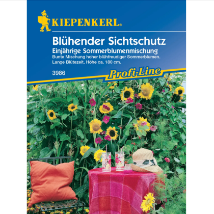 Směs květin pro ochranu proti slunci - osivo Kiepenkerl - směs letniček - 1 ks