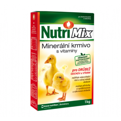 Krmivo NUTRI MIX - pro výkrm a odchov drůbeže - 1 kg