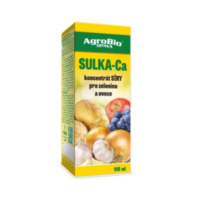 Sulka + Ca - koncentrát síry a vápníku - AgroBio - tekuté hnojivo - 100 ml