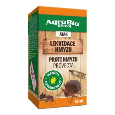 ATAK - Proti hmyzu Provecta - AgroBio - ochrana proti škůdcům - 50 ml